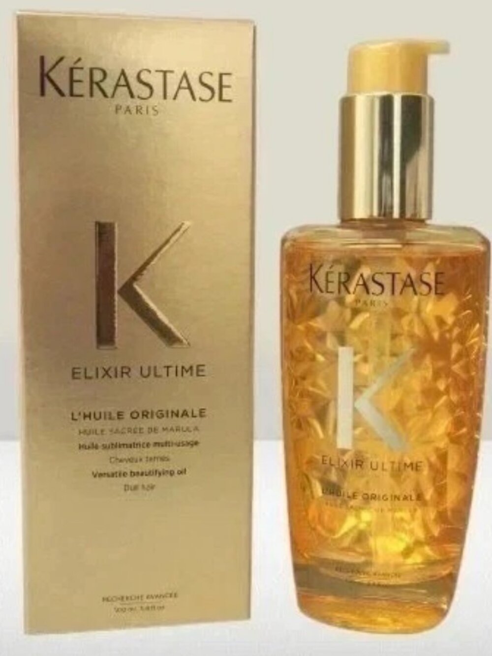 Kerastase Elixir Ultime Hair Oil 100ml Dry Dull Hair High Shine Treatment